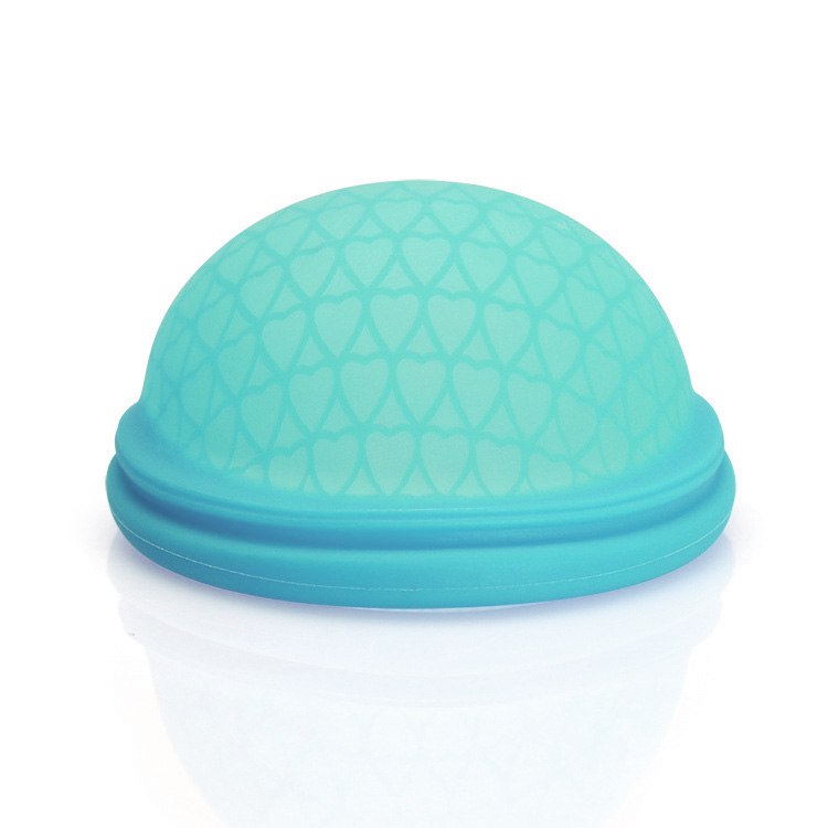 Reusable Menstrual Disc from Medical-Grade Silicone, Flat-fit Cup, Petal Thin (S/L)
