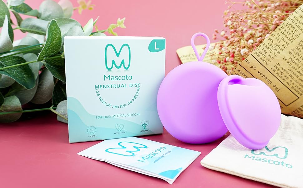 Menstrual Disc with Overflow Rim Shield