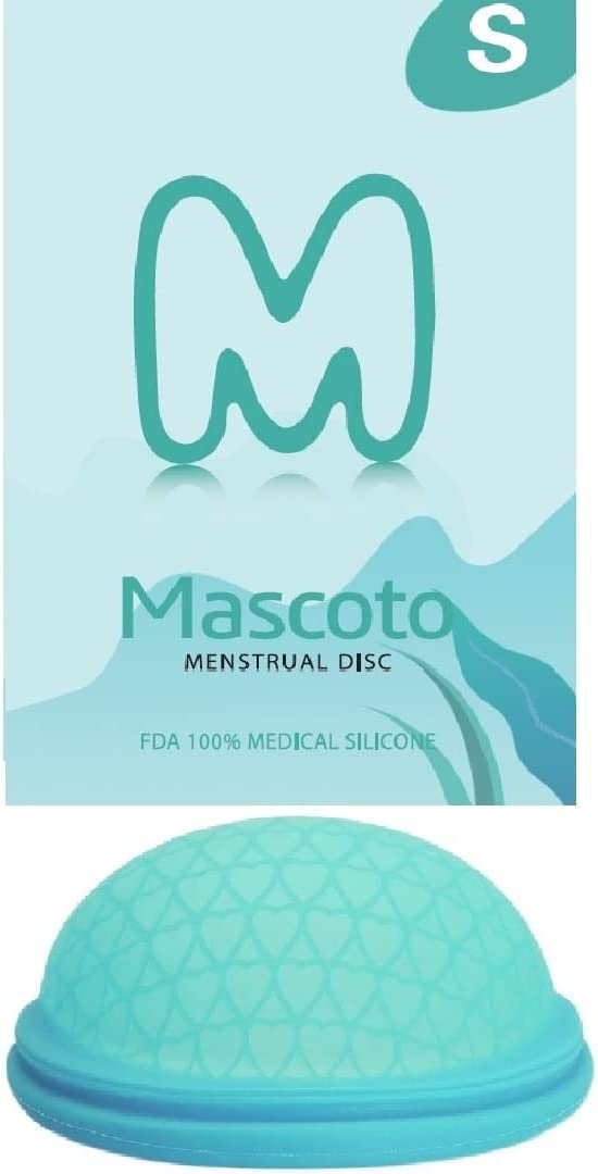Reusable Menstrual Disc from Medical-Grade Silicone, Flat-fit Cup, Petal Thin (S/L)