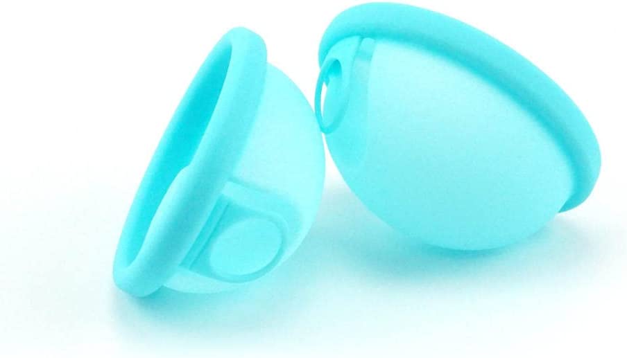 Reusable Menstrual Disc with Loop from Medical-Grade Silicone, Flat-fit Cup, Petal Thin