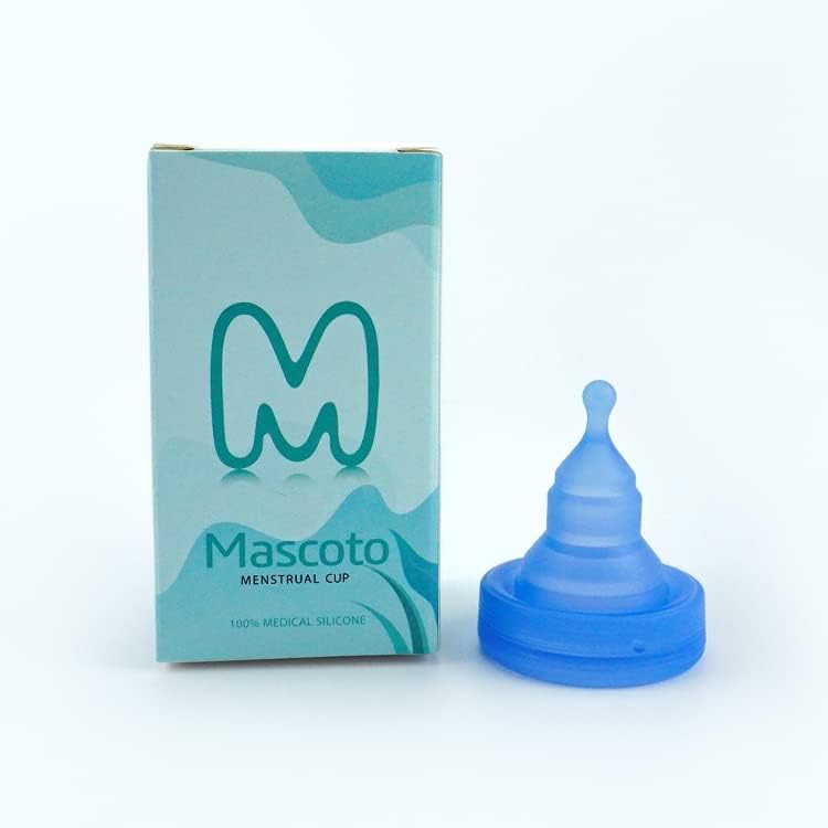 Reusable Foldable Menstrual Cup for Beginners, Made from Medical-Grade Silicone (S/L)