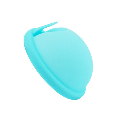 Reusable Menstrual Disc with Loop from Medical-Grade Silicone, Flat-fit Cup, Petal Thin