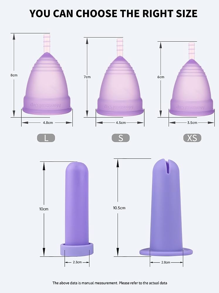 Reusable Menstrual Cup Applicator